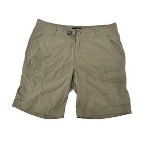 REI Co-op Sahara Cargo Shorts Mens 32 Khaki Relaxed Fit Hiking Outdoor Utility